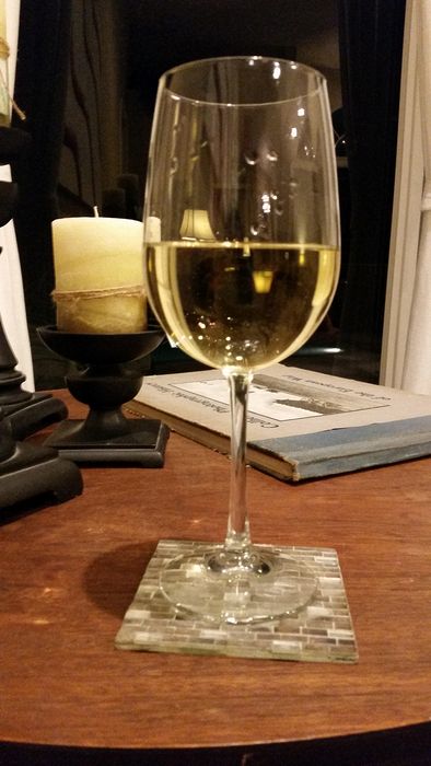 A nice glass of white wine